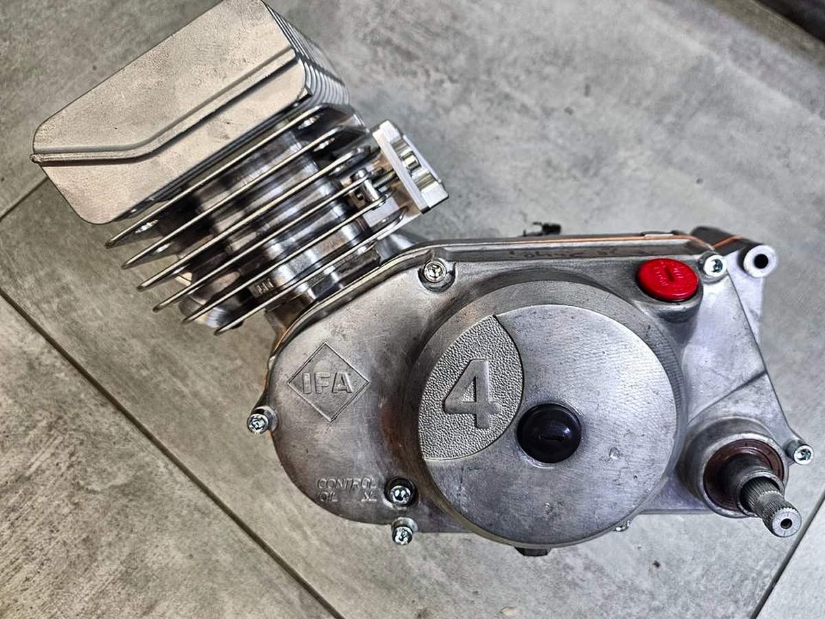 Simson Tuningmotor 90ccm mit 5 Kanal Membranzylinder
