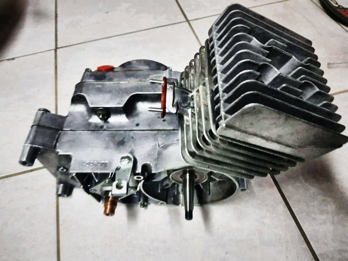 Simson Big Bore Motor mit 140ccm Zylinder